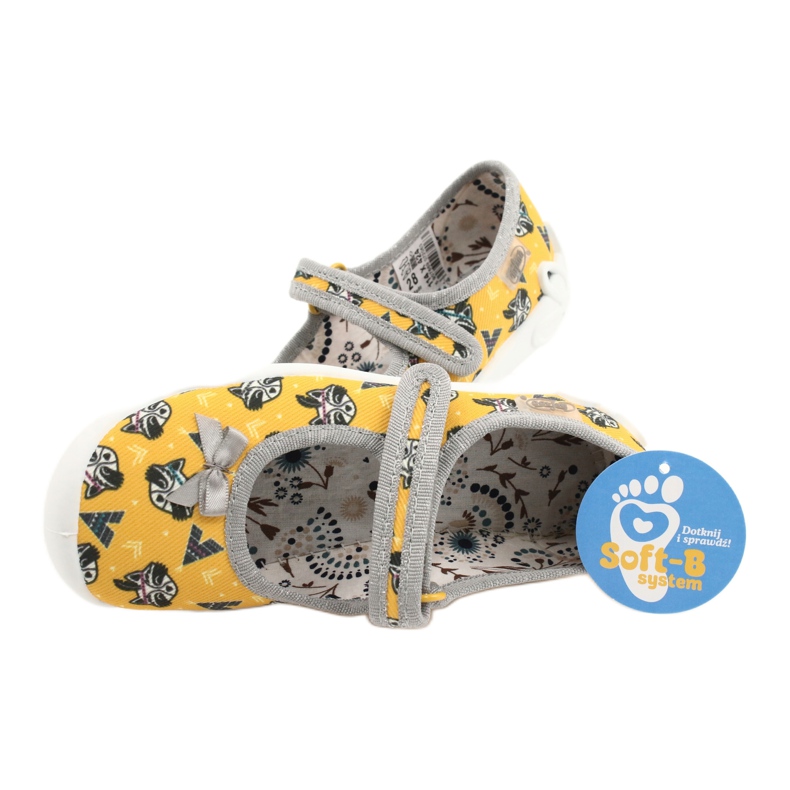 Calzado infantil befado 114X424 gris dorado 5