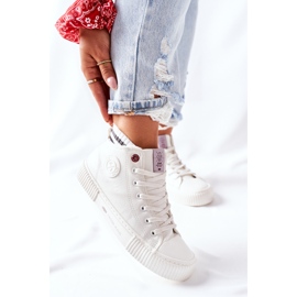 Zapatillas de Mujer Cross Jeans High White II2R4022 blanco 2 Zapatillas de Mujer Cross Jeans High White II2R4022 blanco 2