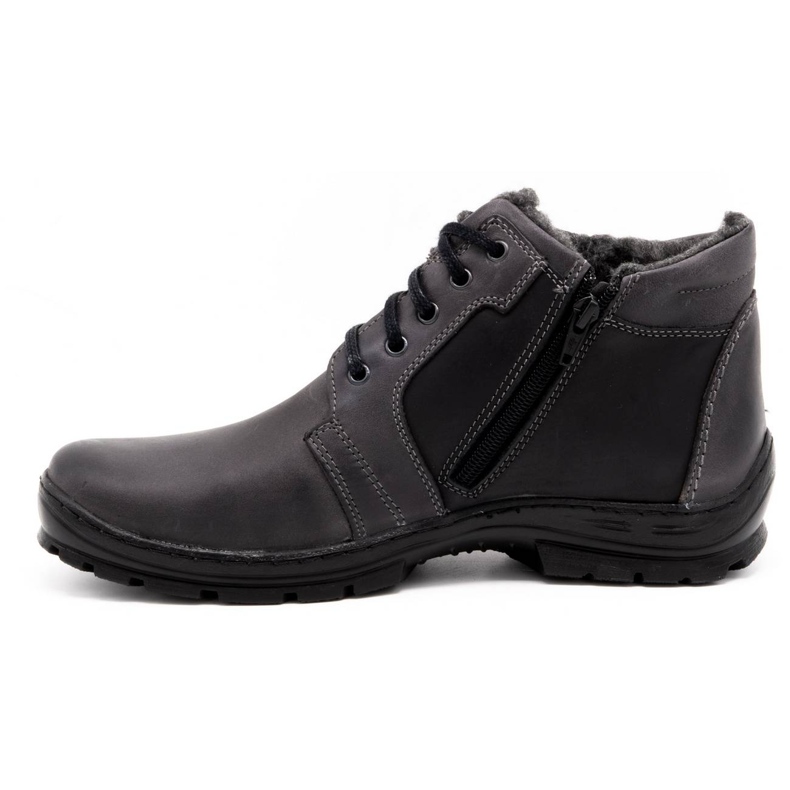 Polbut Zapatos de invierno para hombre K9s gris 1