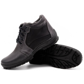 Polbut Zapatos de invierno para hombre K9s gris 3