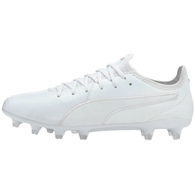 Botas de fútbol Puma King Pro Fg M 105608 05 blanco blanco 2