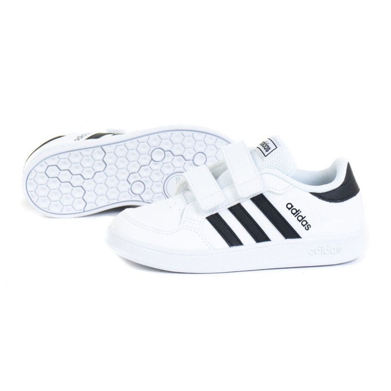 Zapatillas Adidas Breaknet I Jr FZ0090 blanco 1 Zapatillas Adidas Breaknet I Jr FZ0090 blanco 1