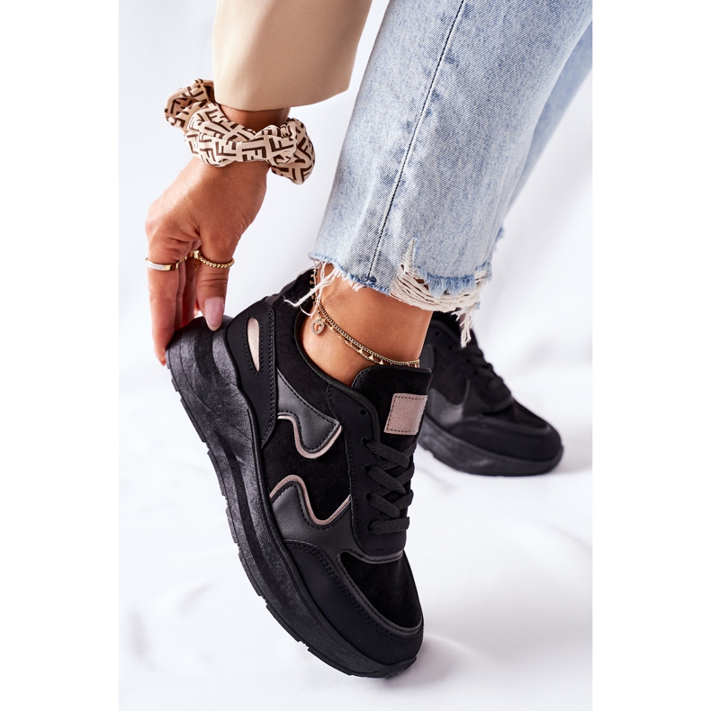 PE1 Calzado deportivo de mujer Sneakers Black Bethell negro 2