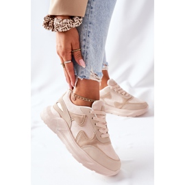 PE1 Calzado deportivo de mujer Sneakers Beige Bethell 2
