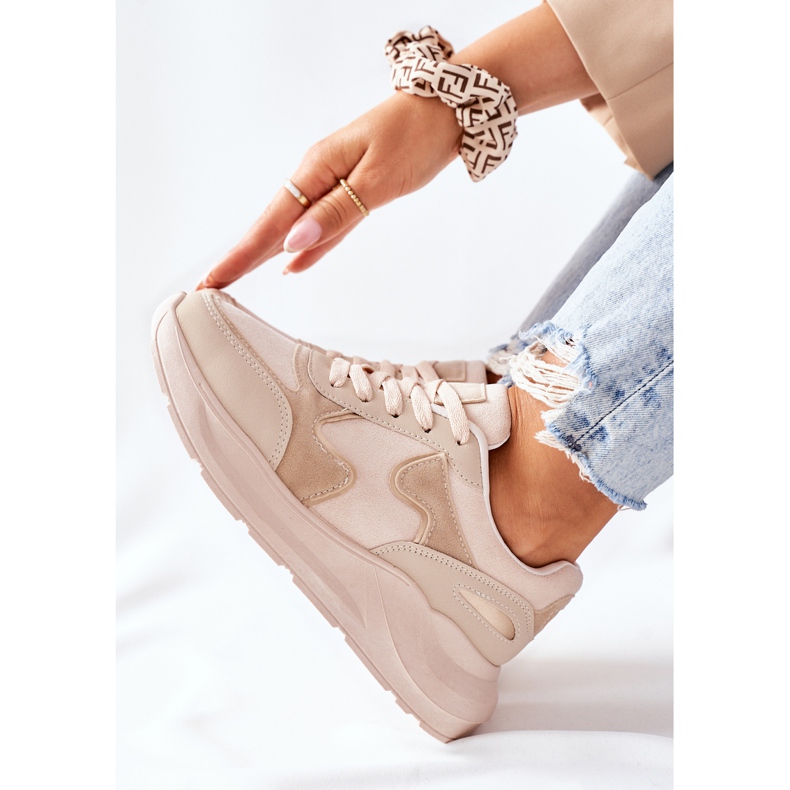 PE1 Calzado deportivo de mujer Sneakers Beige Bethell 1