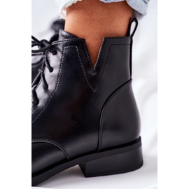 S.Barski Botines de mujer clásicos Jodhpur S. Barski Bello negro 1