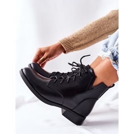 S.Barski Botines de mujer clásicos Jodhpur S. Barski Bello negro 4