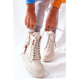 PB1 Cascia Trappers beige para mujer 1 PB1 Cascia Trappers beige para mujer 1