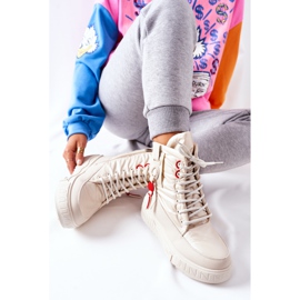 PB1 Cascia Trappers beige para mujer 3