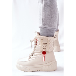 PB1 Cascia Trappers beige para mujer 4