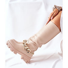 PB1 Botas altas Cecina Beige 1