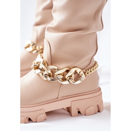PB1 Botas altas Cecina Beige 5