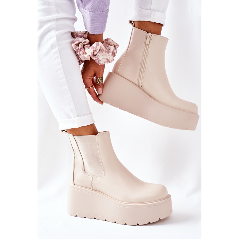 PB1 Botas Calientes Beige Montiano 2