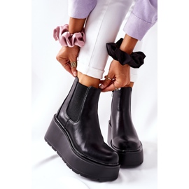 PB1 Botas cálidas negras de Montiano negro 2