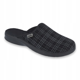 Zapatillas cuadros Befado 548m003 negro gris 1