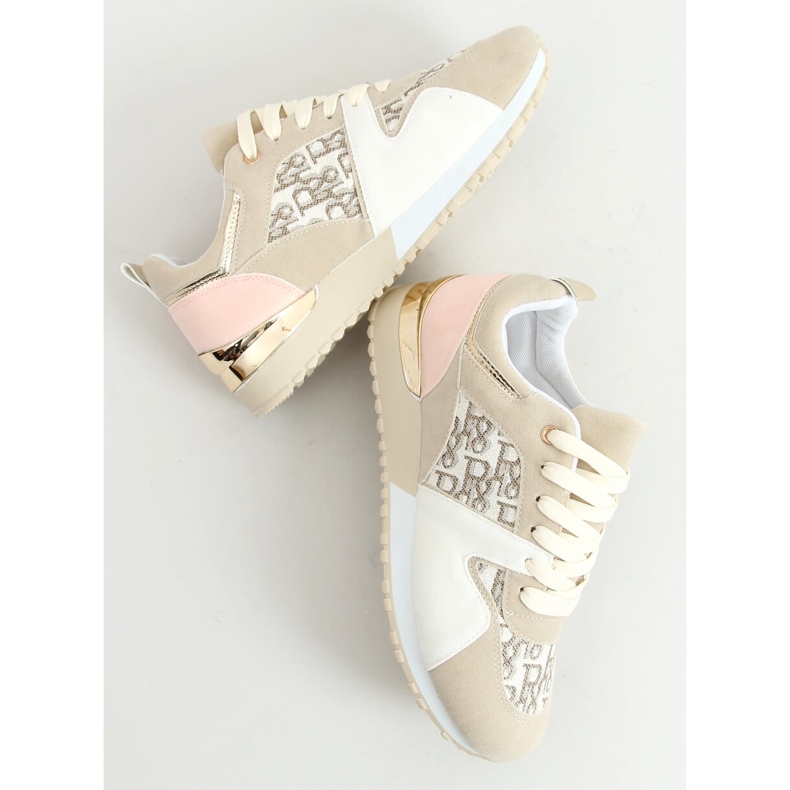 Calzado deportivo beige B0-907 Beige 1
