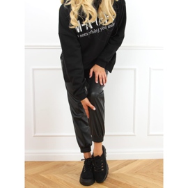 Negro 6290 Zapatillas deportivas negras de suela alta 1 Negro 6290 Zapatillas deportivas negras de suela alta 1