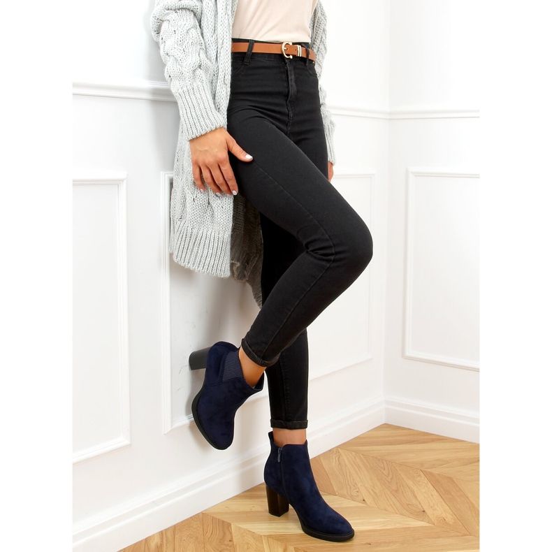 Botas azul marino 1155 D.BLUE 1