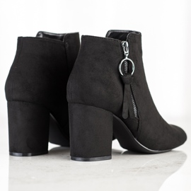 Goodin Botas de gamuza clásicas en un poste negro 6