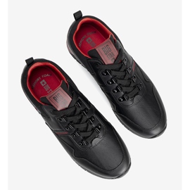 Zapatillas deportivas Sergio Black Big Star de hombre negro 2