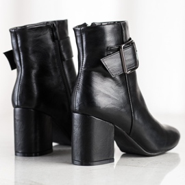 SHELOVET Botas clásicas con hebilla negro 1 SHELOVET Botas clásicas con hebilla negro 1
