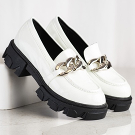 SHELOVET Mocasines blancos de moda 2
