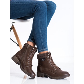 SHELOVET Botas cálidas con cordones marrón 2 SHELOVET Botas cálidas con cordones marrón 2