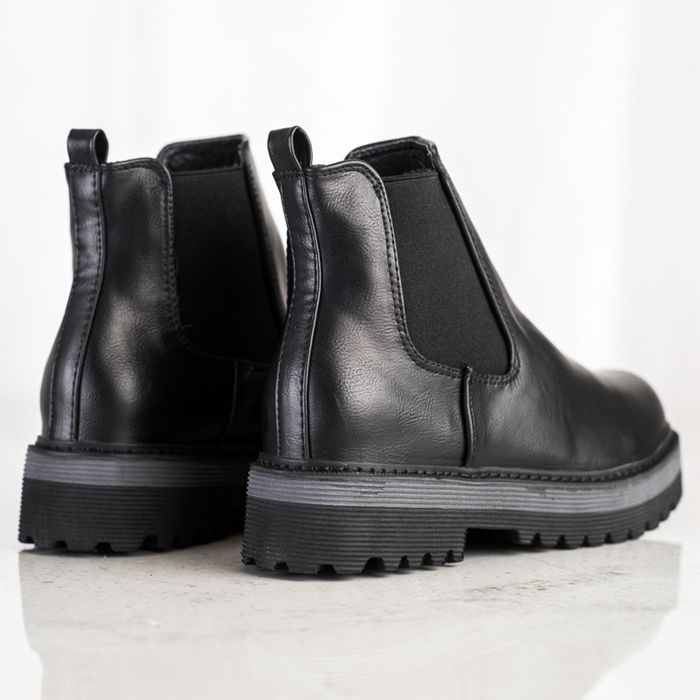SHELOVET Botas en la plataforma negro 1