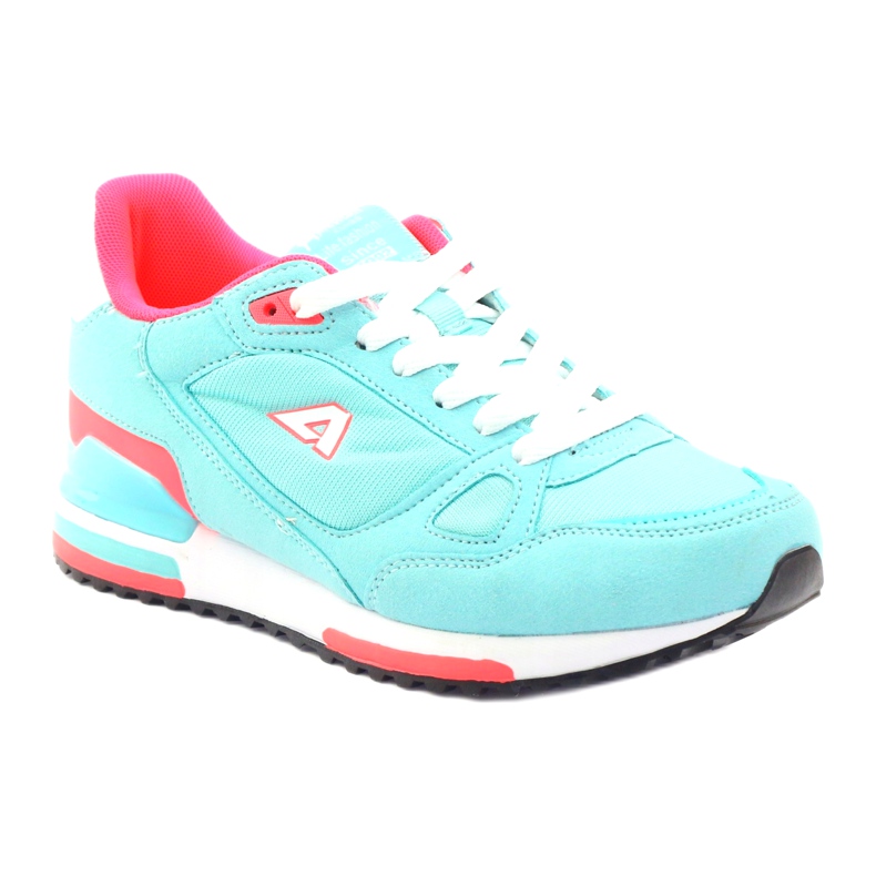 American Club ADI Sports empató American 1637 Mint blanco verde multicolor rosado 1