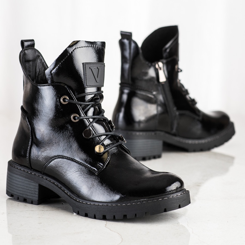 Cómodas botas VINCEZA negras negro 1