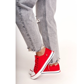 Zapatillas de mujer Low Big Star Red DD274339 rojo 1