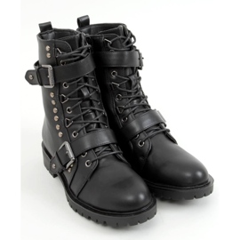 Botas militares negras B063-11 Negra negro 3