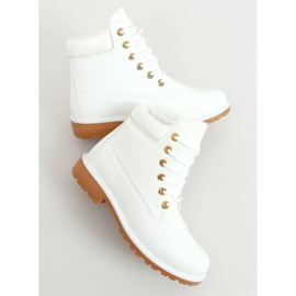 Botas de madera blancas para mujer F662 White blanco 1
