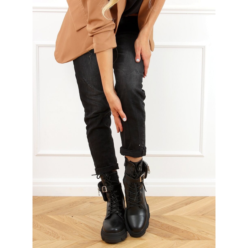 Trabajadores negros con bolso 168-291 Negro 1