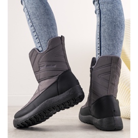 Botas de nieve para mujer grises de Debra 2