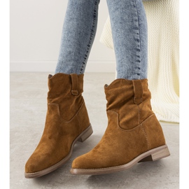 Botas de mujer violetta camel marrón 1