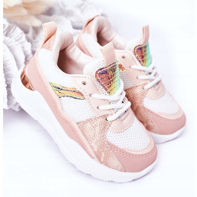 Zapatillas deportivas para niñas zapatillas de zapatillas rosas 2