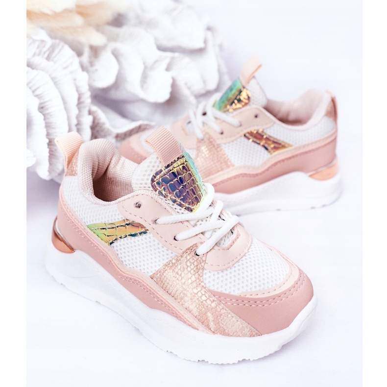 Zapatillas deportivas para niñas zapatillas de zapatillas rosas rosado 4