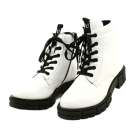 Botas de mujer pintadas Caprice 9-25252-27 122 White blanco 2