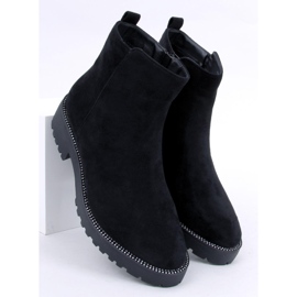 Botines Chelsea negros para mujer KL-719 Negro 2