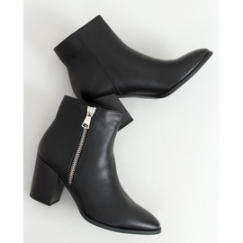 Botas negras de tacón 9547 Black negro 3