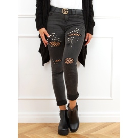 Botas negras con suela gruesa 9B1053 Negra negro 1 Botas negras con suela gruesa 9B1053 Negra negro 1