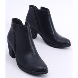 Botas negras de tacón 9B1037 Black negro 3