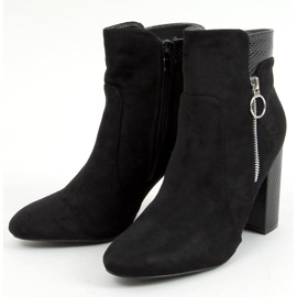 Botas en el poste negro 77-231 Negro 1