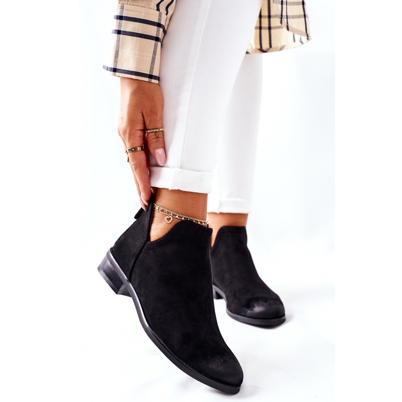 Vinceza Botas Calientes Mujer Ante Negro Joaliene 2