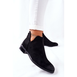Vinceza Botas Calientes Mujer Ante Negro Joaliene 4