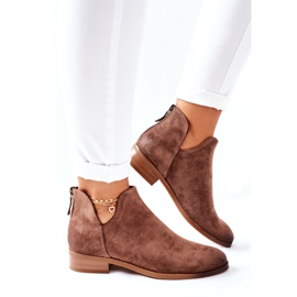 Vinceza Botas Calientes Mujer Ante Beige Joaliene 3