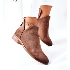 Vinceza Botas Calientes Mujer Ante Beige Joaliene 6