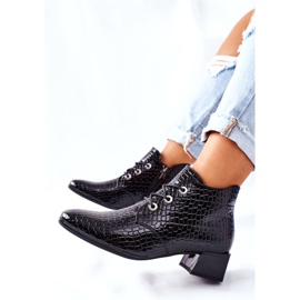 Vinceza Botas negras de tacón alto Albeq negro 1