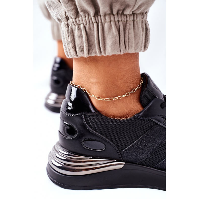 Vinceza Zapatillas Deportivas Mujer Zapatillas Negras Manitoba negro 1